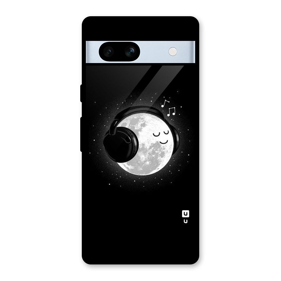 Music World Enjoying Glass Back Case for Google Pixel 7a