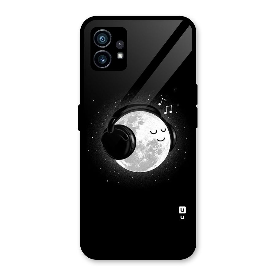 Music World Enjoying Glass Back Case for Nothing Phone 1