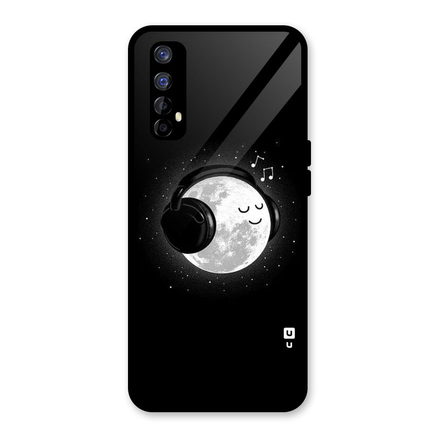Music World Enjoying Glass Back Case for Realme Narzo 20 Pro