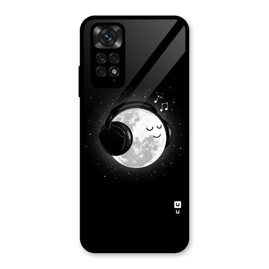 Music World Enjoying Glass Back Case for Redmi Note 11S