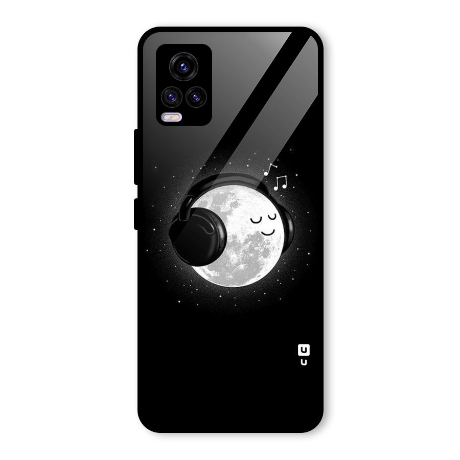 Music World Enjoying Glass Back Case for Vivo V20 2021