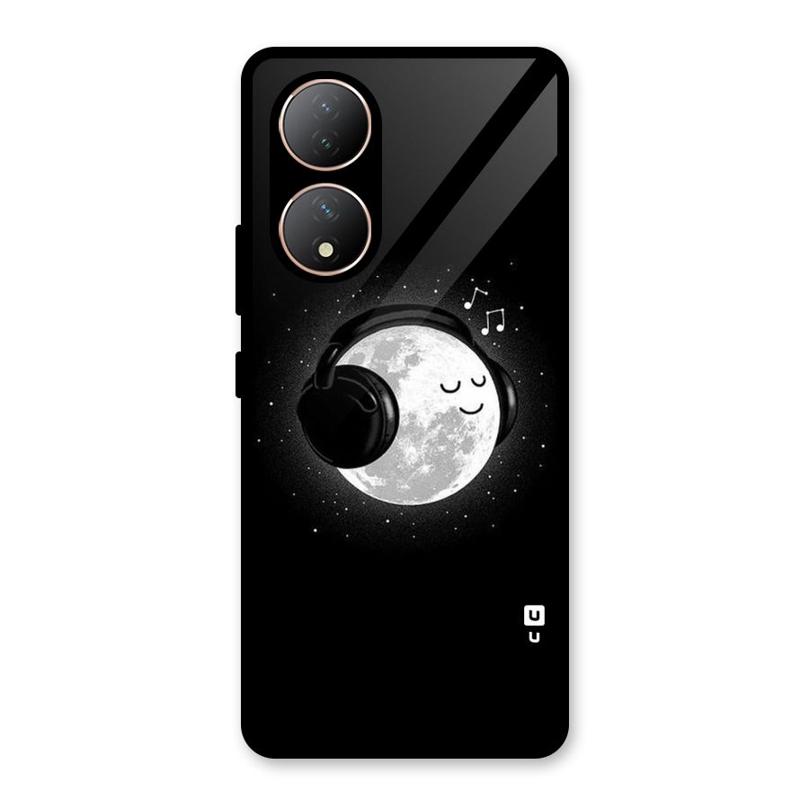 Music World Enjoying Glass Back Case for Vivo Y100