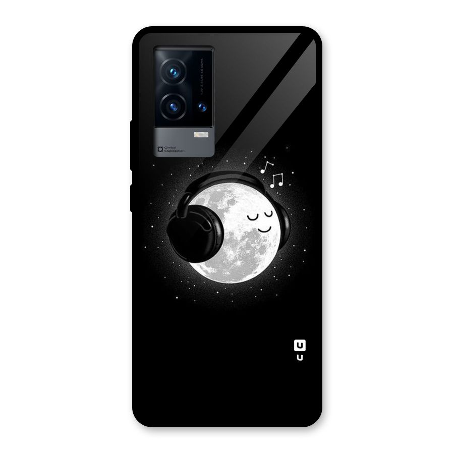 Music World Enjoying Glass Back Case for iQOO 9 5G