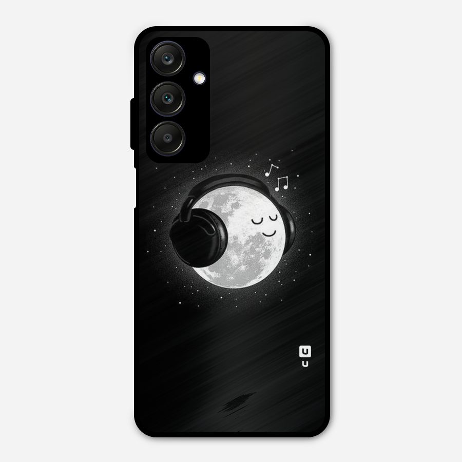 Music World Enjoying Metal Back Case for Galaxy A25 5G