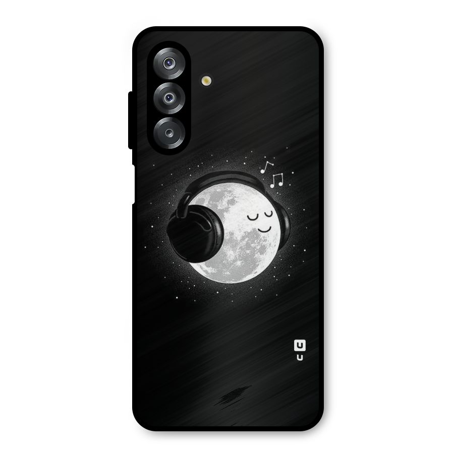 Music World Enjoying Metal Back Case for Galaxy A26