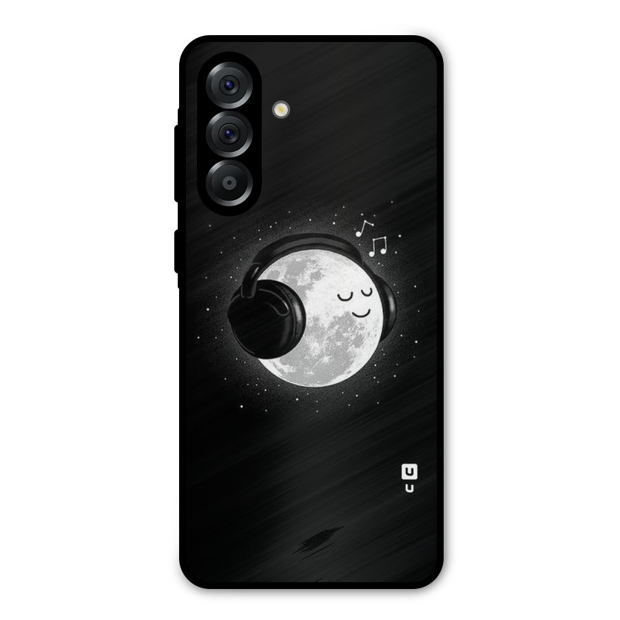 Music World Enjoying Metal Back Case for Galaxy A56