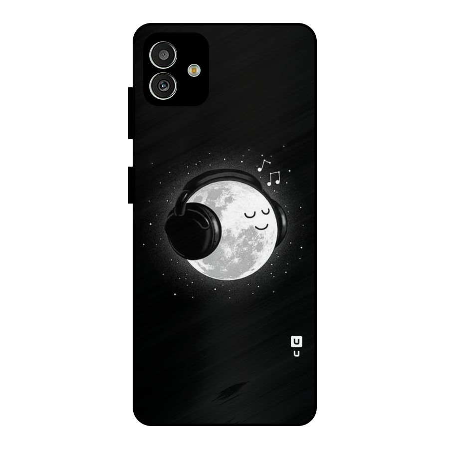 Music World Enjoying Metal Back Case for Galaxy M13 5G