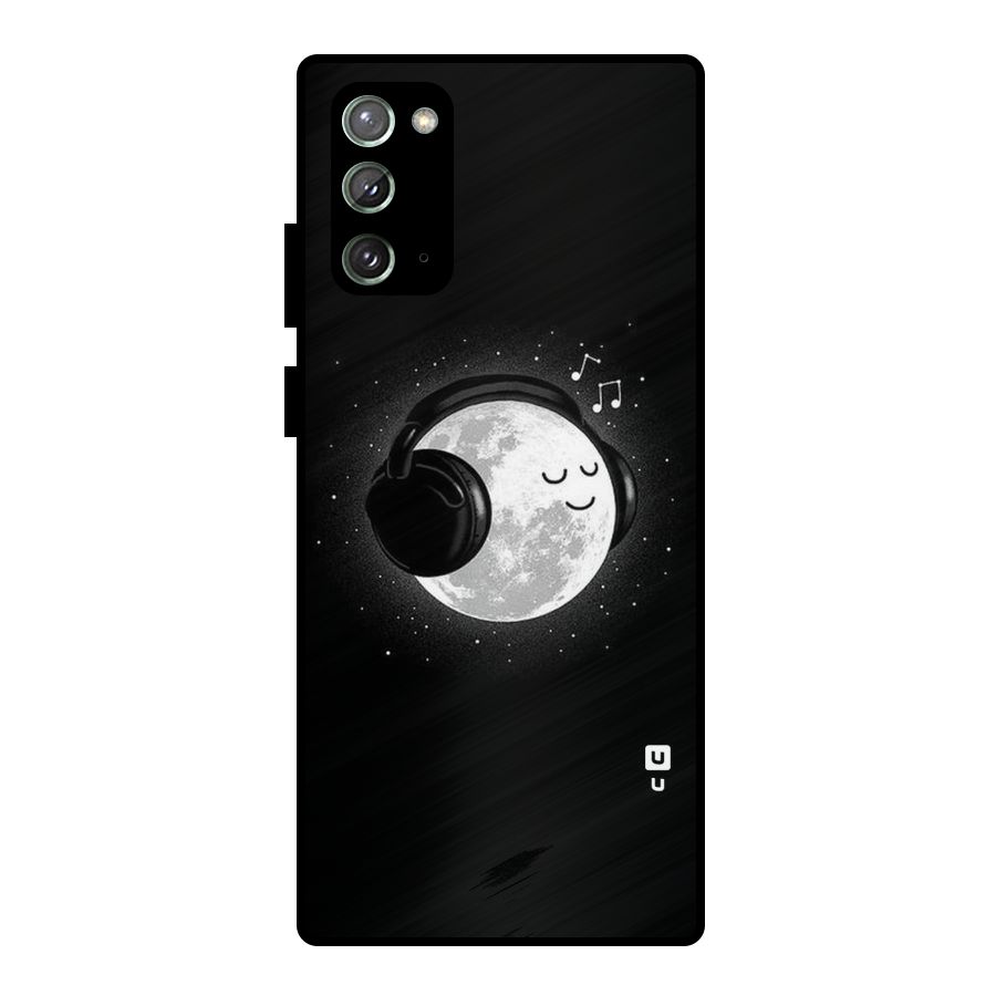 Music World Enjoying Metal Back Case for Galaxy Note 20