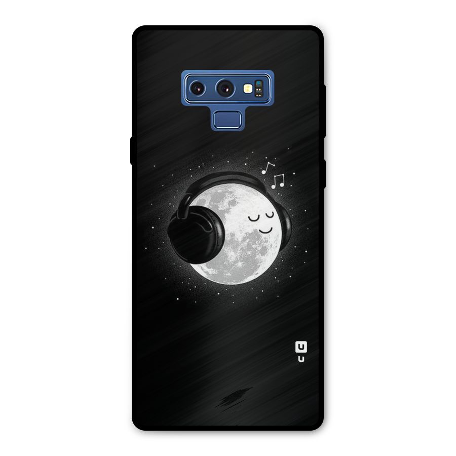 Music World Enjoying Metal Back Case for Galaxy Note 9