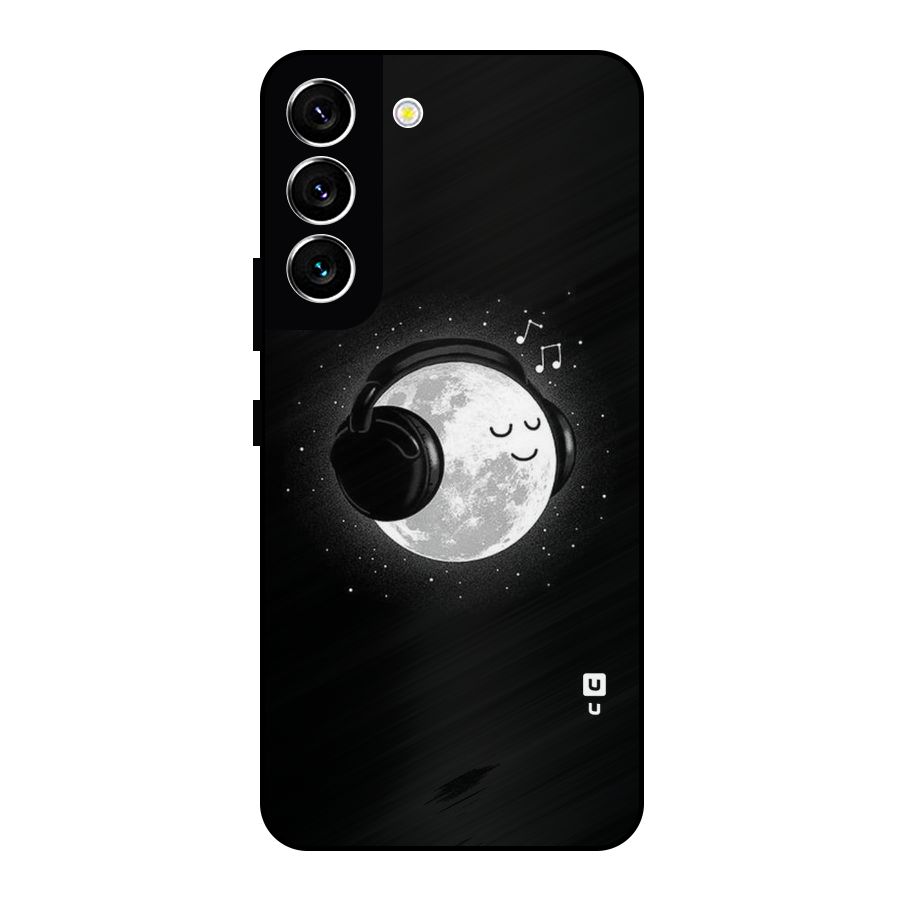 Music World Enjoying Metal Back Case for Galaxy S22 5G