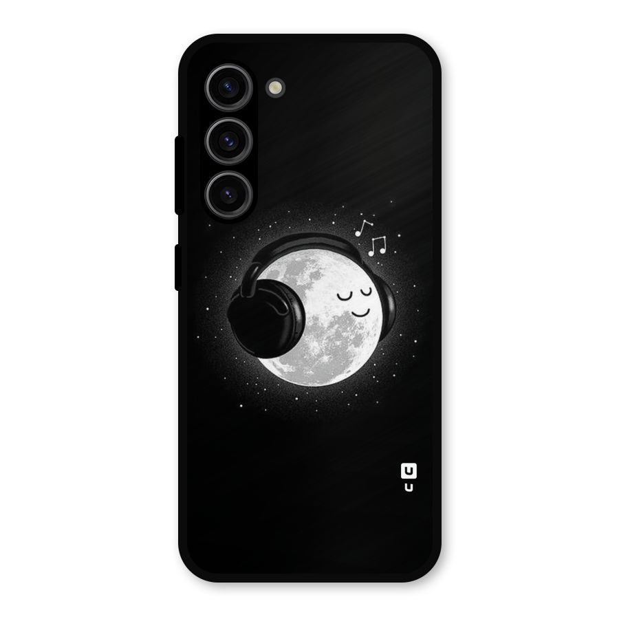 Music World Enjoying Metal Back Case for Galaxy S23