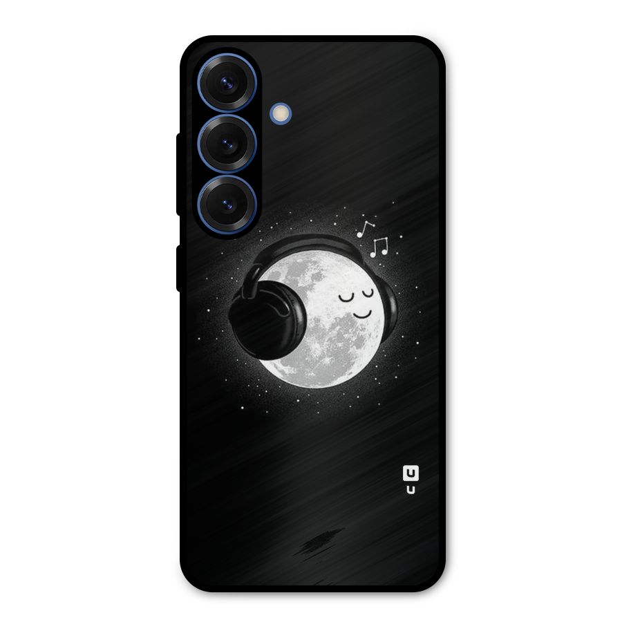 Music World Enjoying Metal Back Case for Galaxy S25