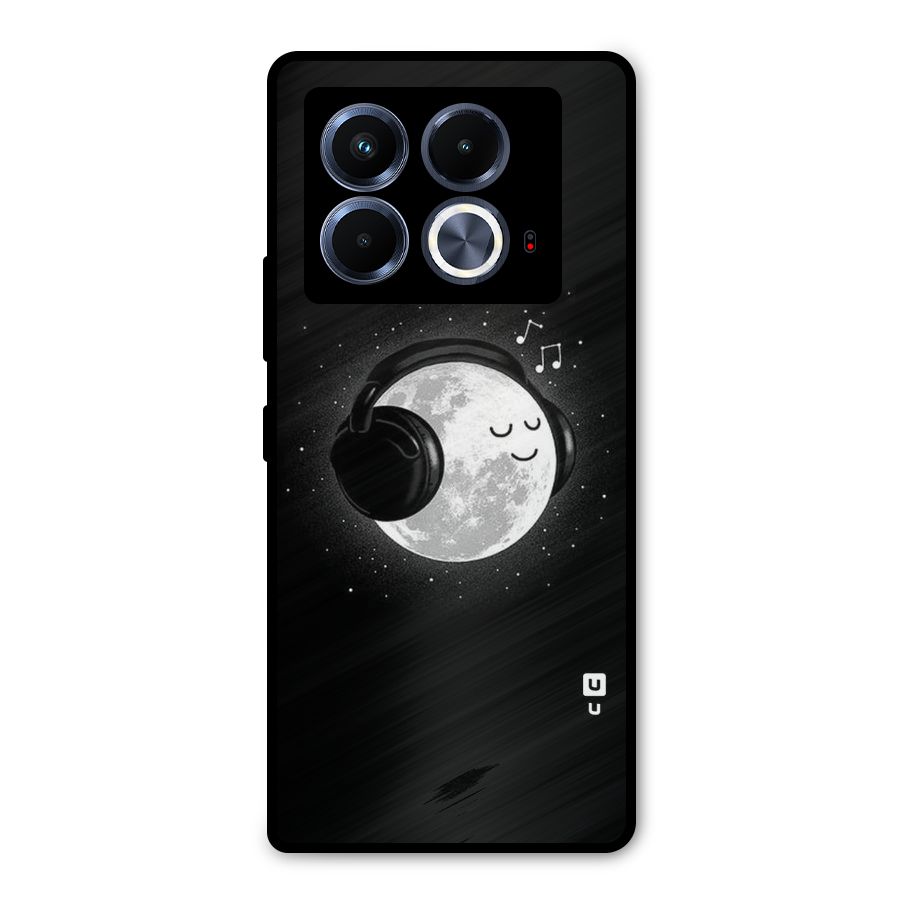 Music World Enjoying Metal Back Case for Infinix Note 40 5G