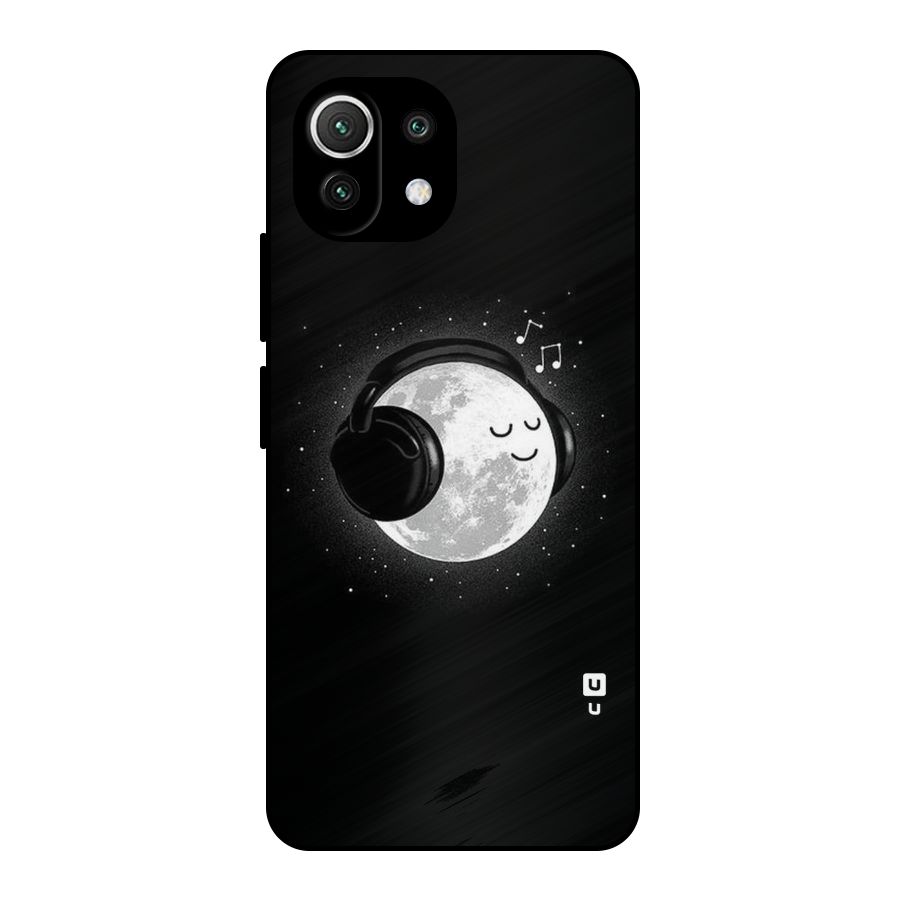 Music World Enjoying Metal Back Case for Mi 11 Lite NE 5G