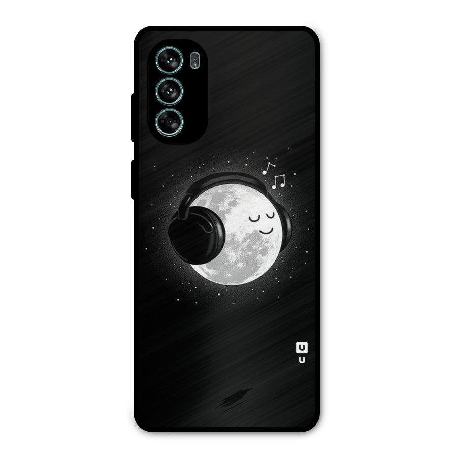 Music World Enjoying Metal Back Case for Moto G62