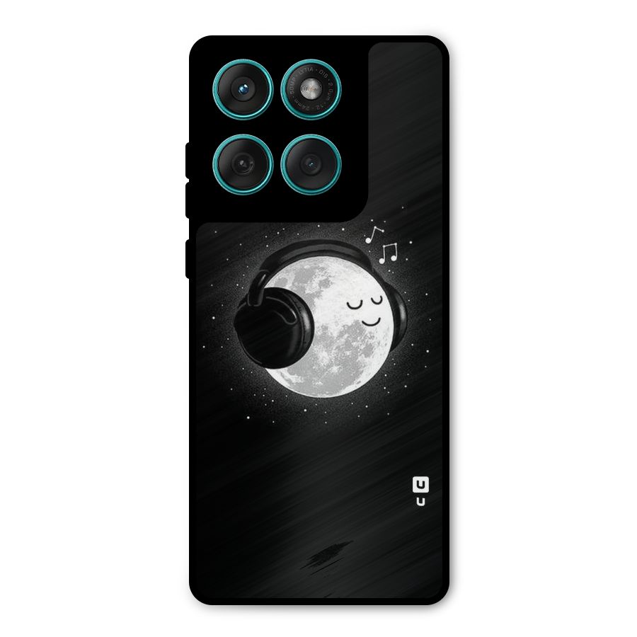 Music World Enjoying Metal Back Case for Motorola Edge 60 Fusion