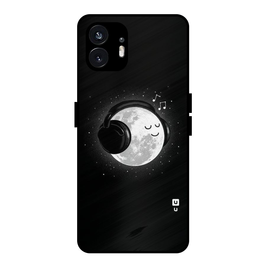 Music World Enjoying Metal Back Case for Nothing Phone 2