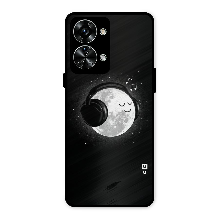 Music World Enjoying Metal Back Case for OnePlus Nord 2T