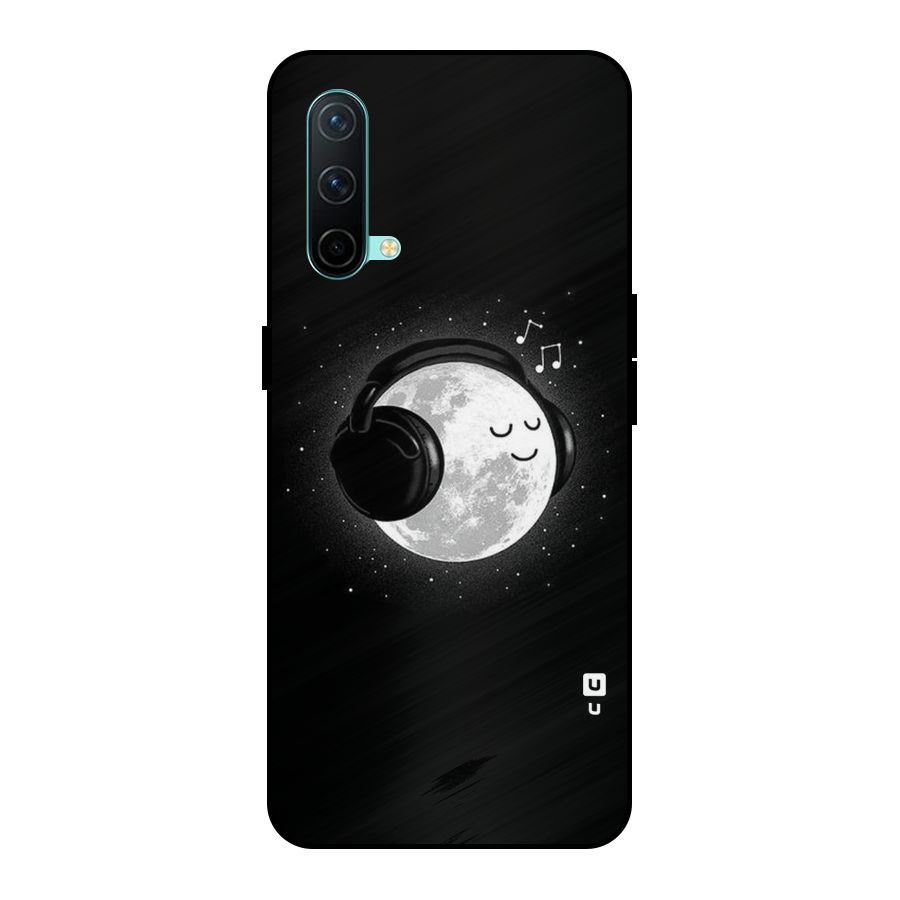 Music World Enjoying Metal Back Case for OnePlus Nord CE 5G