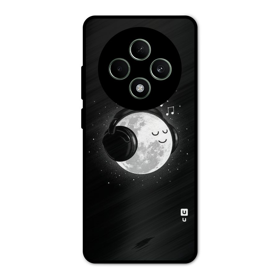 Music World Enjoying Metal Back Case for Oppo F27