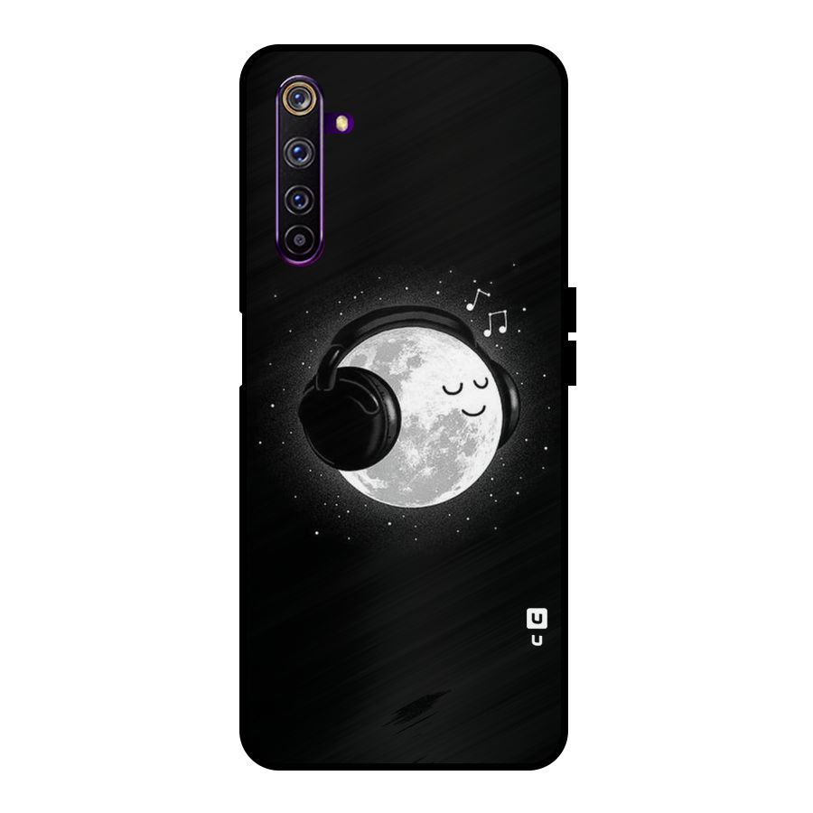 Music World Enjoying Metal Back Case for Realme 6 Pro