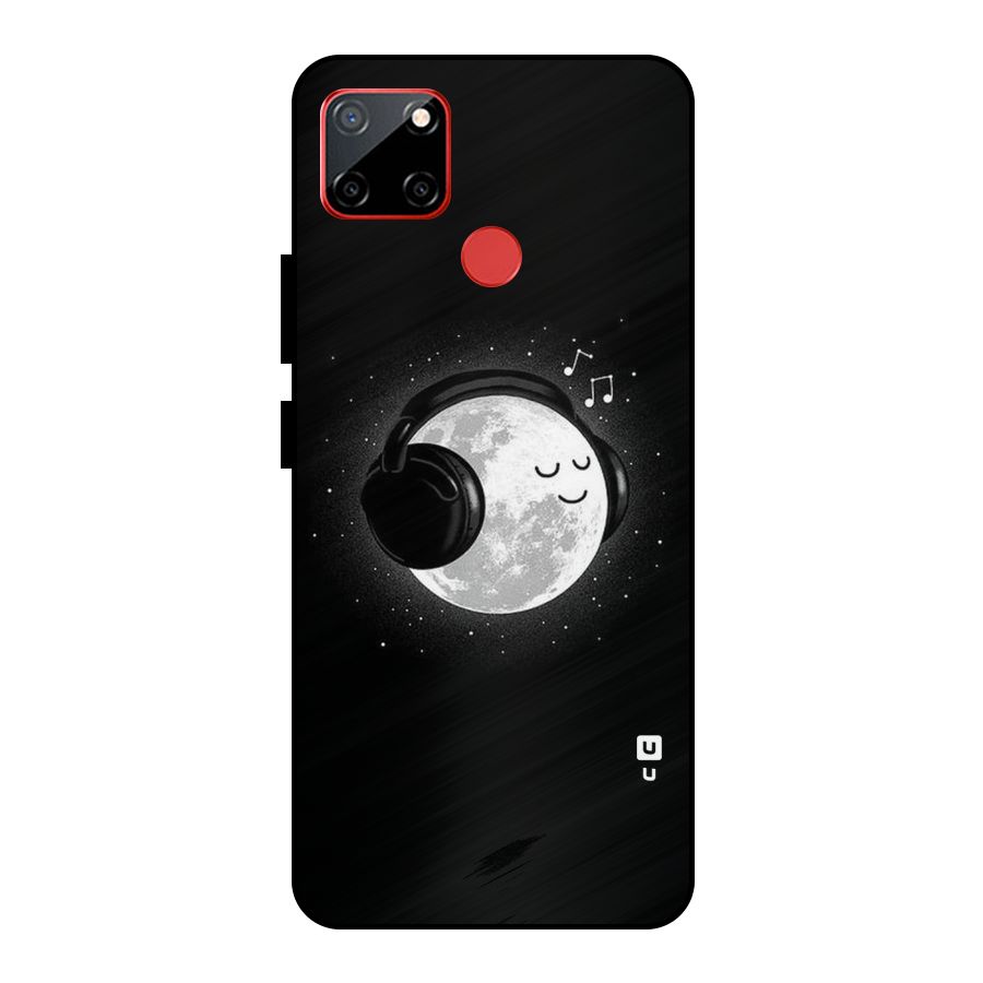 Music World Enjoying Metal Back Case for Realme C12