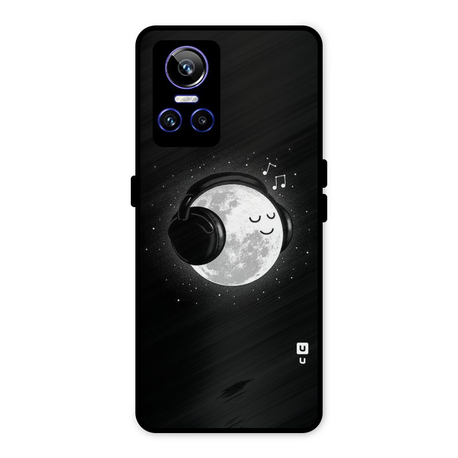 Music World Enjoying Metal Back Case for Realme GT Neo 3