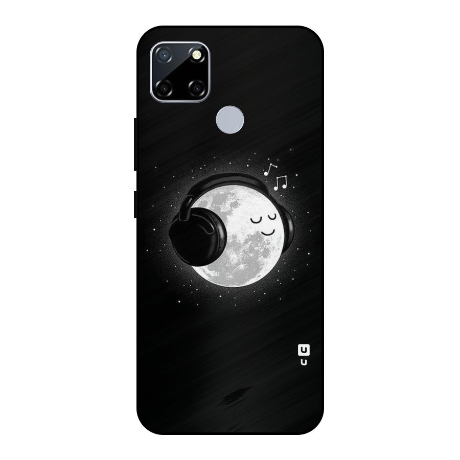 Music World Enjoying Metal Back Case for Realme Narzo 20