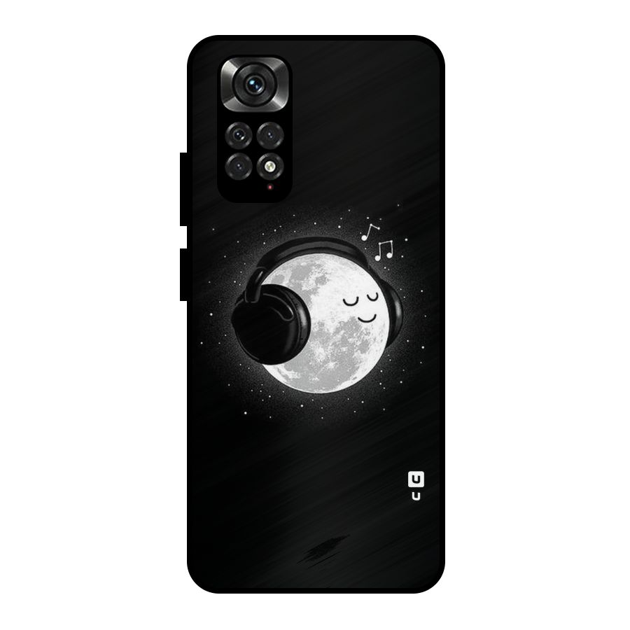 Music World Enjoying Metal Back Case for Redmi Note 11 Pro