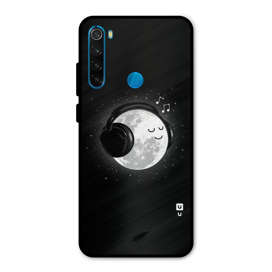 Music World Enjoying Metal Back Case for Redmi Note 8