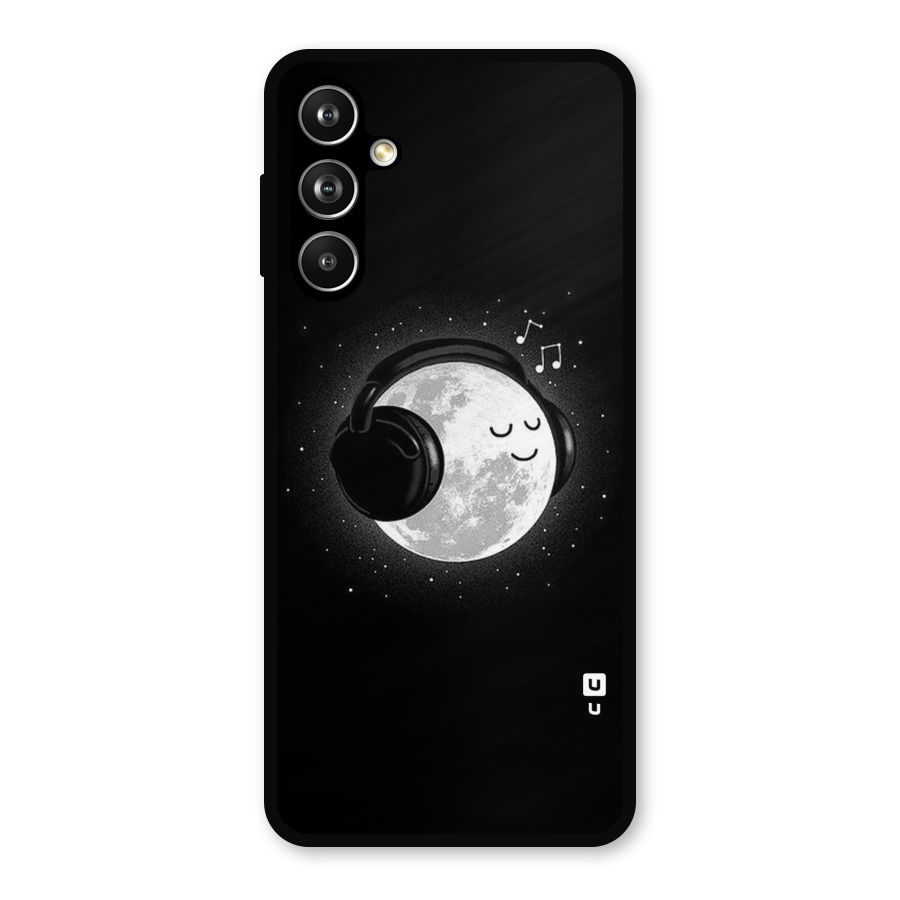 Music World Enjoying Metal Back Case for Samsung Galaxy M54