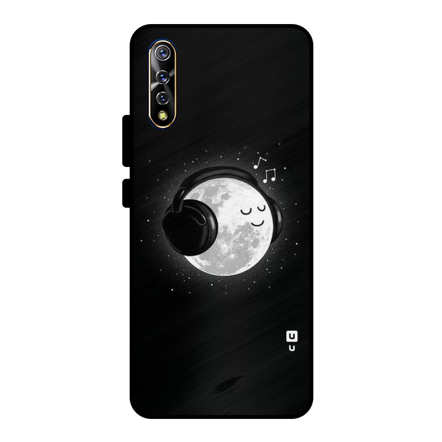 Music World Enjoying Metal Back Case for Vivo S1
