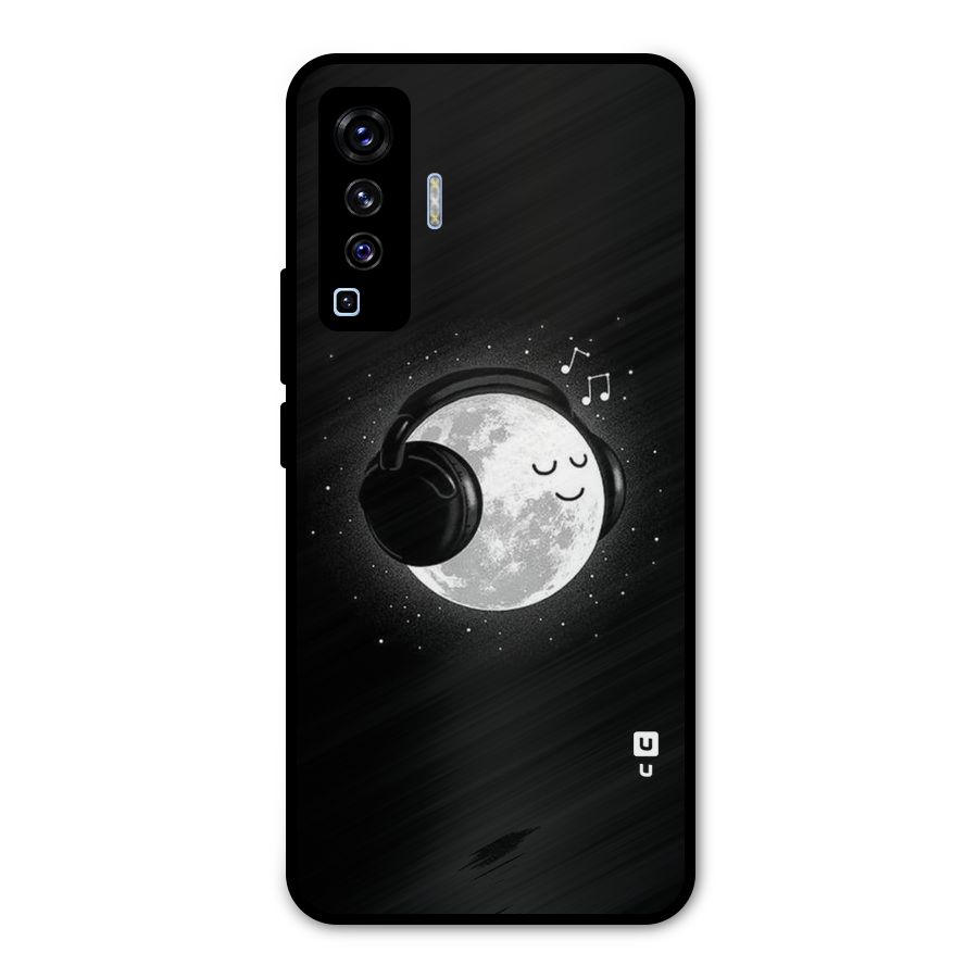 Music World Enjoying Metal Back Case for Vivo X50