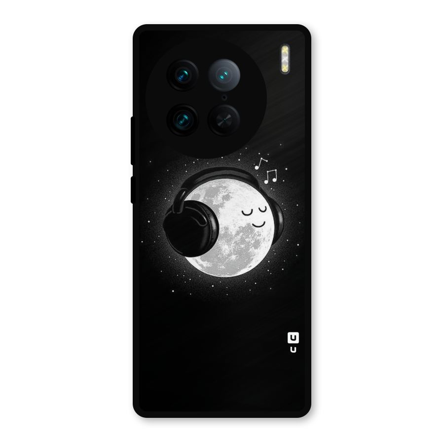 Music World Enjoying Metal Back Case for Vivo X90 Pro