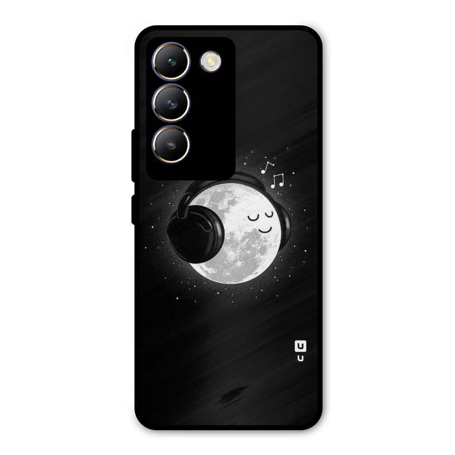Music World Enjoying Metal Back Case for Vivo Y200e