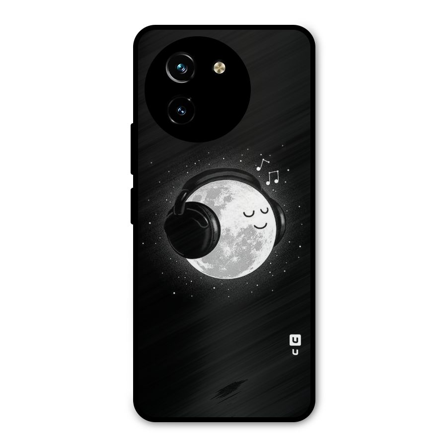 Music World Enjoying Metal Back Case for Vivo Y200i