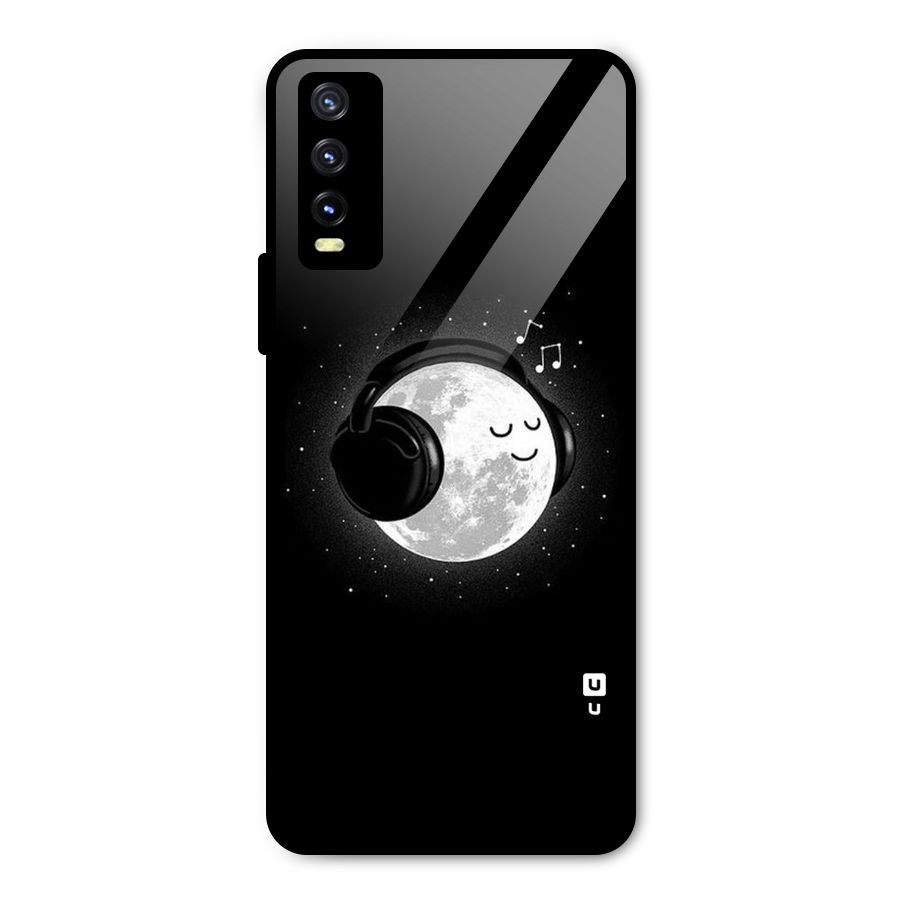 Music World Enjoying Metal Back Case for Vivo Y20g