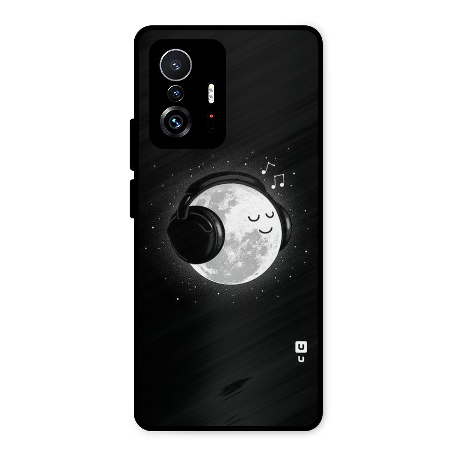 Music World Enjoying Metal Back Case for Xiaomi 11T Pro