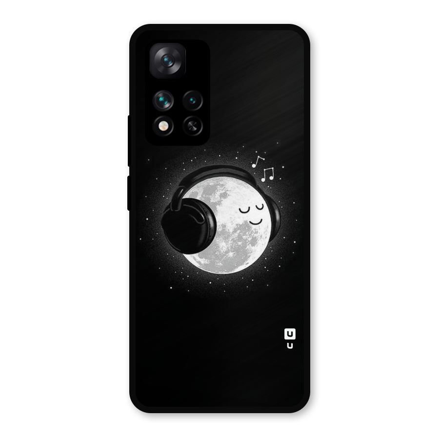 Music World Enjoying Metal Back Case for Xiaomi 11i 5G