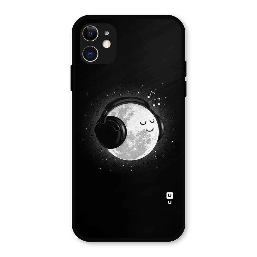 Music World Enjoying Metal Back Case for iPhone 11