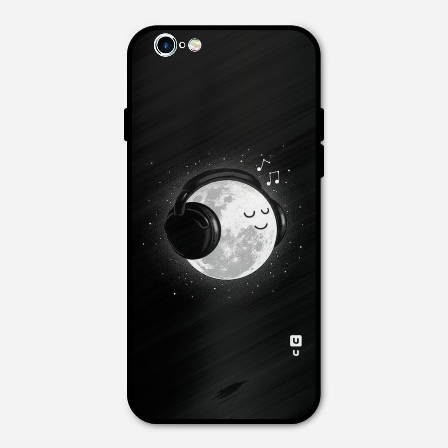 Music World Enjoying Metal Back Case for iPhone 6 6s