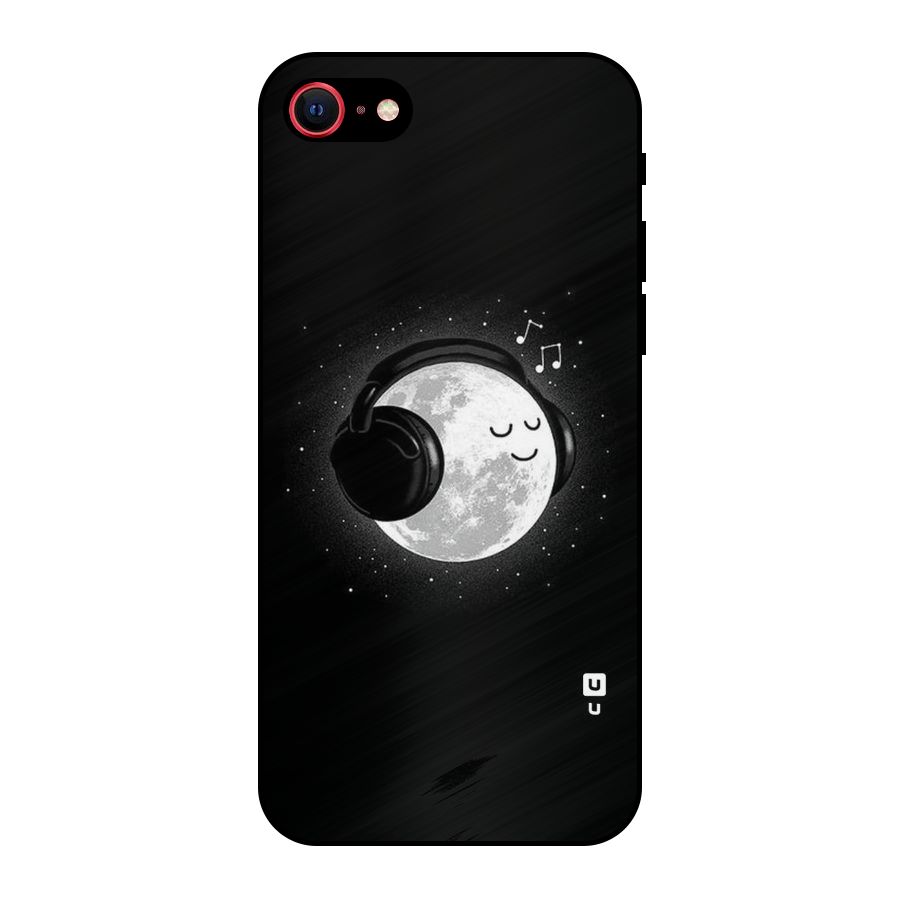 Music World Enjoying Metal Back Case for iPhone 7