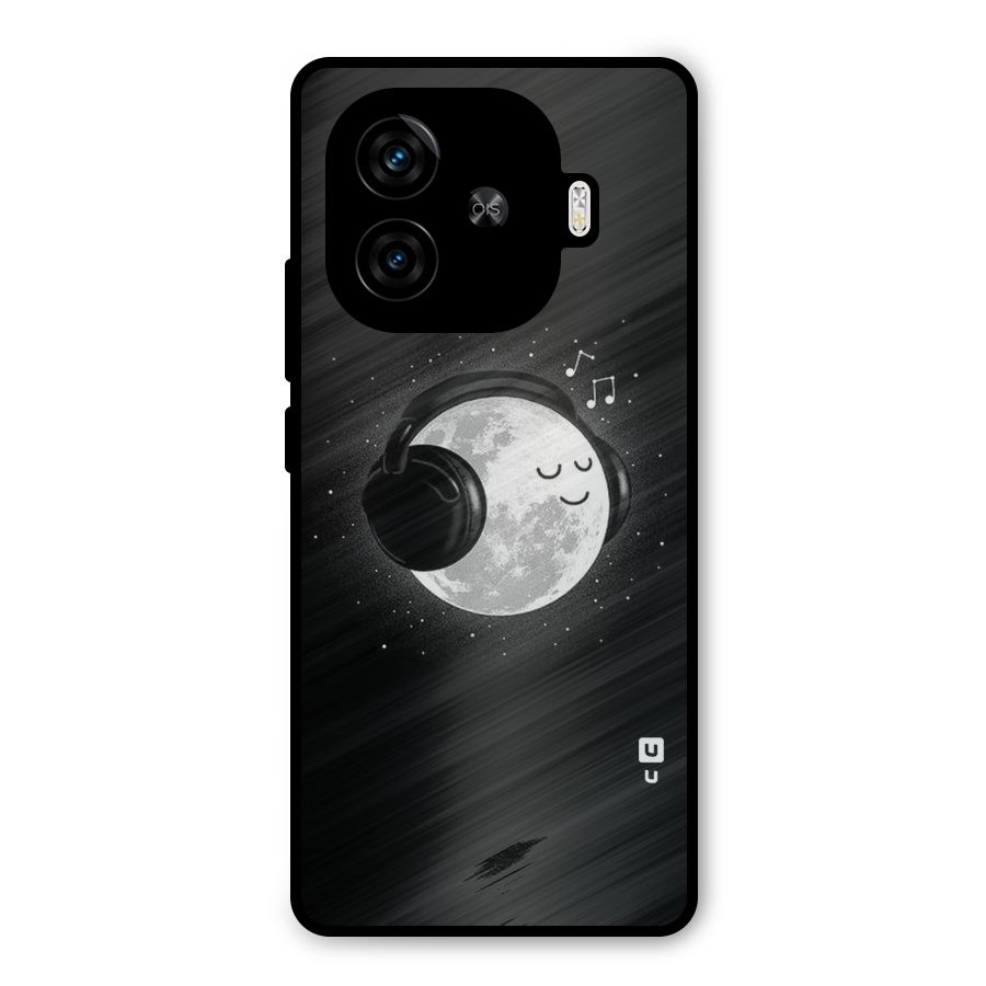 Music World Enjoying Metal Back Case for iQOO Z9 Turbo