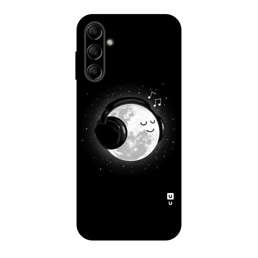 Music World Enjoying Original Polycarbonate Back Case for Galaxy A14 5G