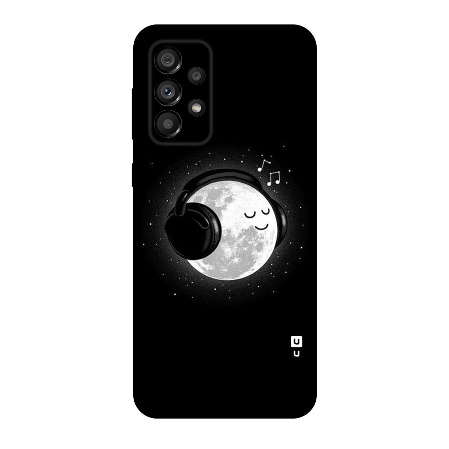 Music World Enjoying Original Polycarbonate Back Case for Galaxy A73 5G