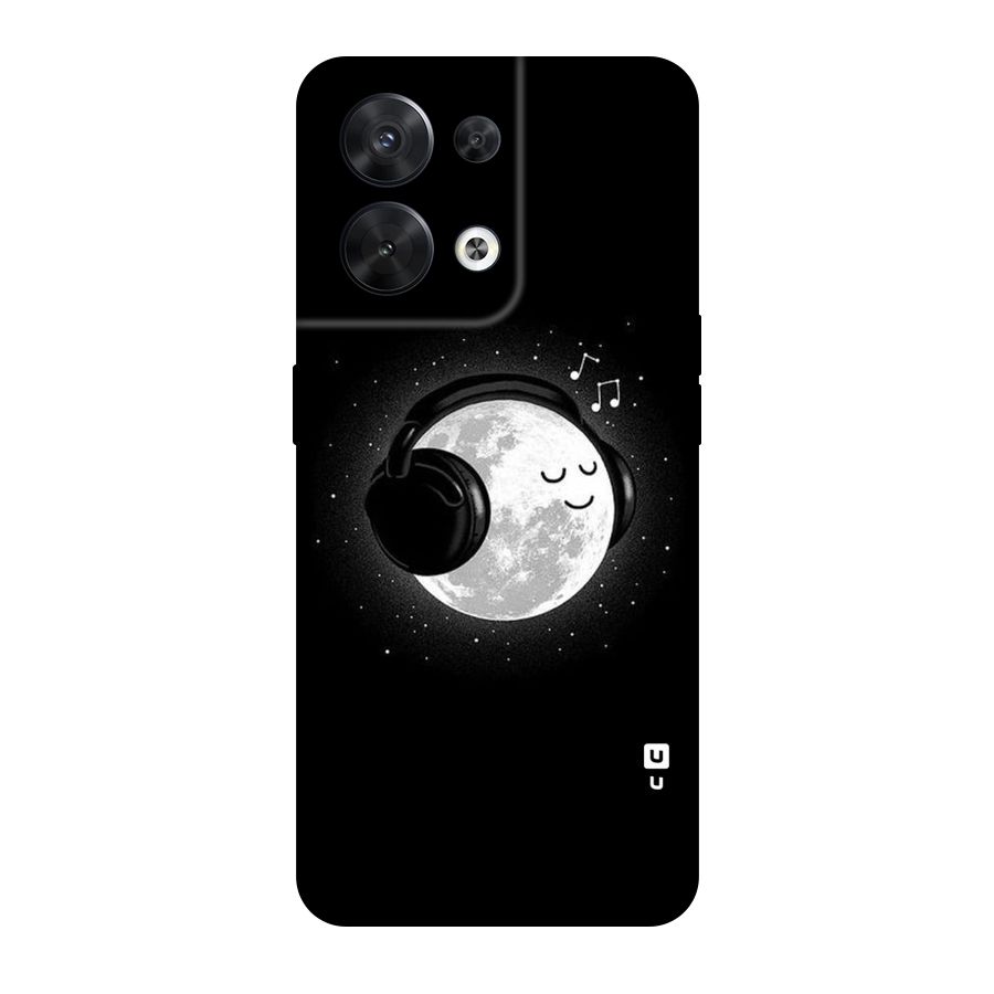 Music World Enjoying Original Polycarbonate Back Case for Oppo Reno8 5G