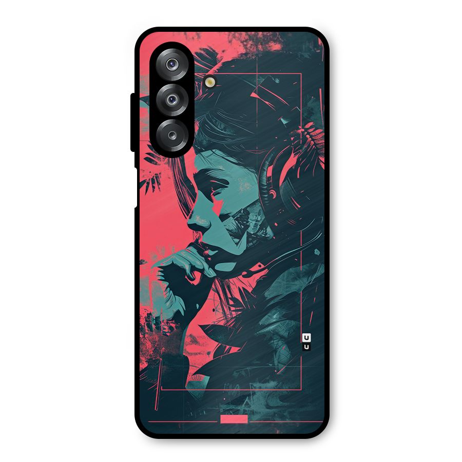 Musical Illustration Metal Back Case for Galaxy A26