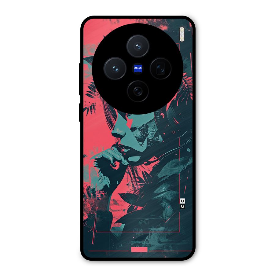 Musical Illustration Metal Back Case for Vivo X200