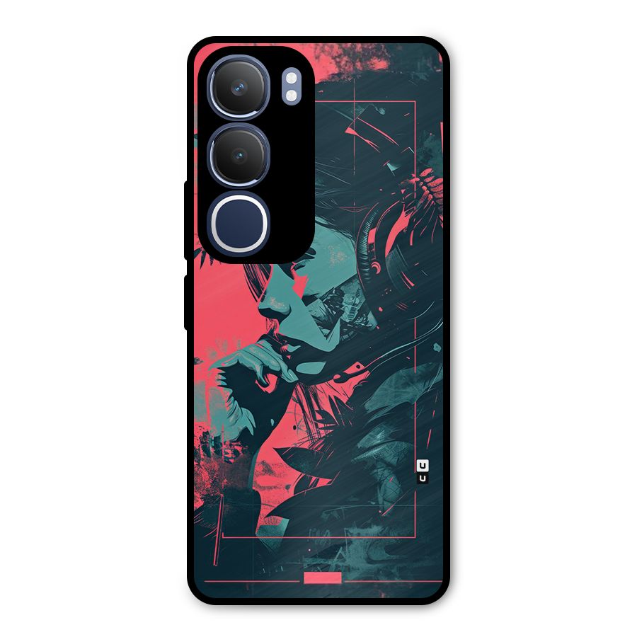Musical Illustration Metal Back Case for Vivo Y29