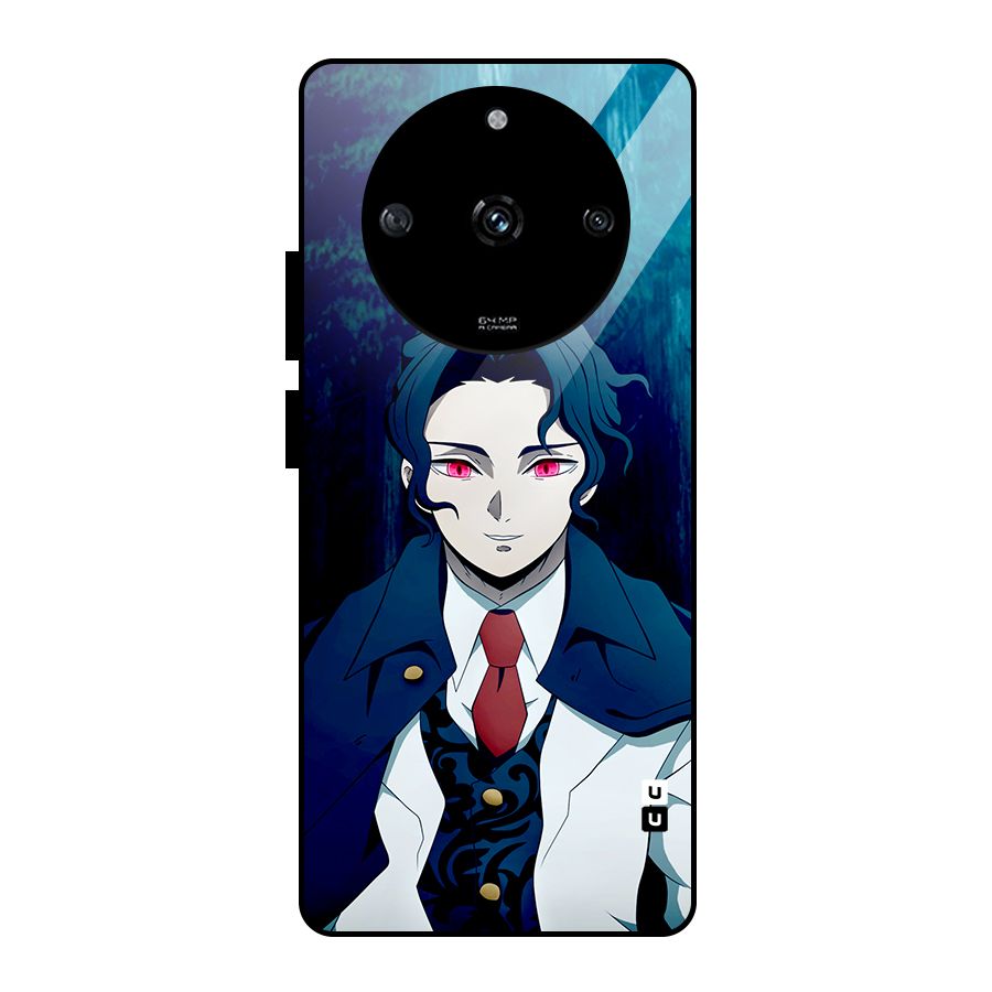 Muzan Kibutsuji Glass Back Case for Realme Narzo 60 5G